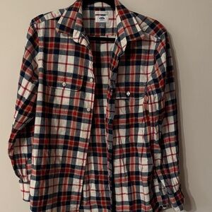 Old Navy Multicolor Plaid Men's Shirt